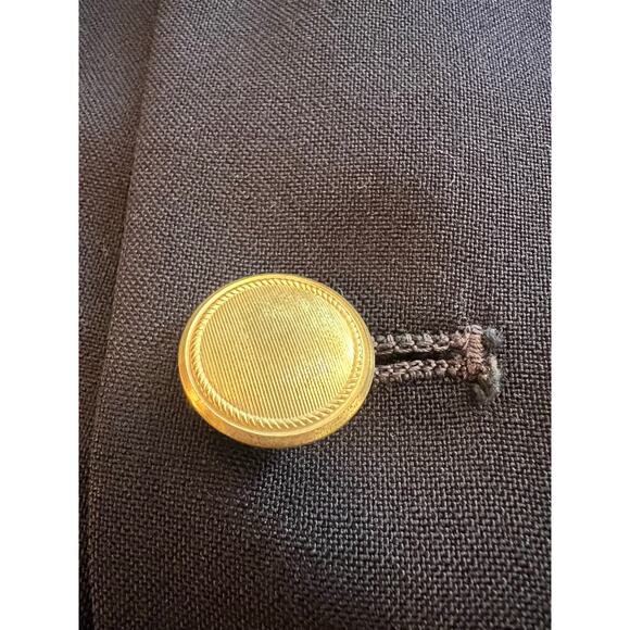 Vintage Austin Grey for Bullock’s Mens Store Navy Blazer Pure Wool USA Made 44R - Picture 7 of 7